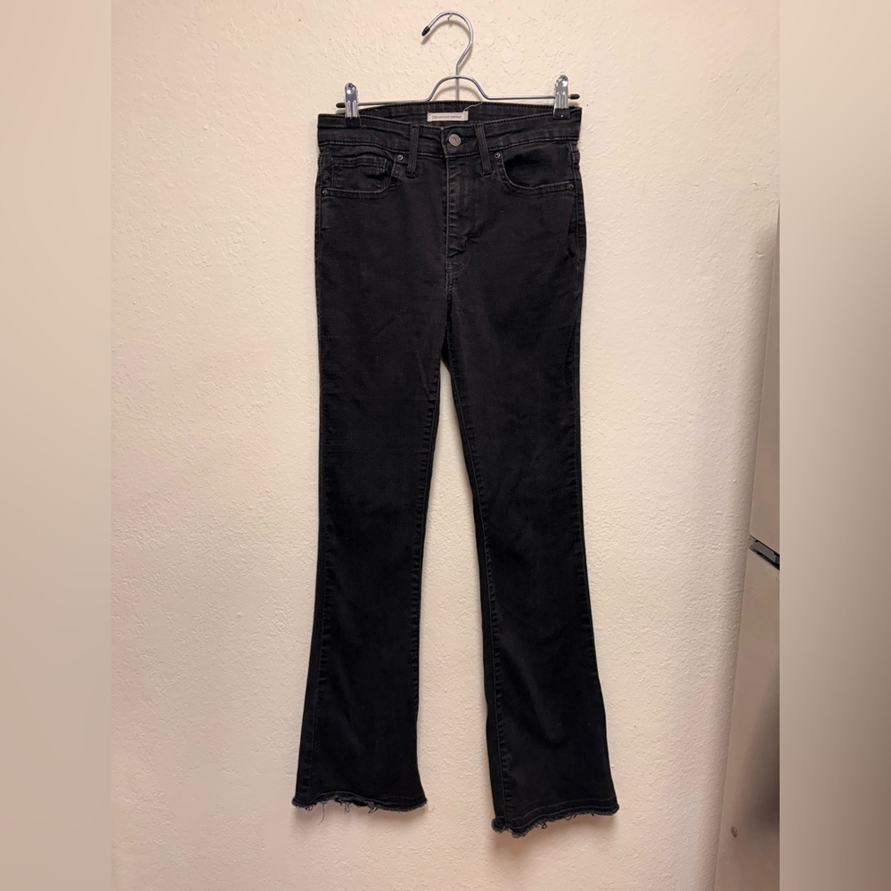 Levi's Black Flare Women's Jeans